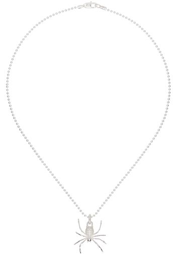 Hatton Labs Silver Attercop Pendant Necklace