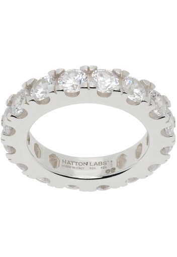 Hatton Labs Silver Classic Eternity Ring