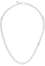 Hatton Labs Silver Solitaire Chain Necklace