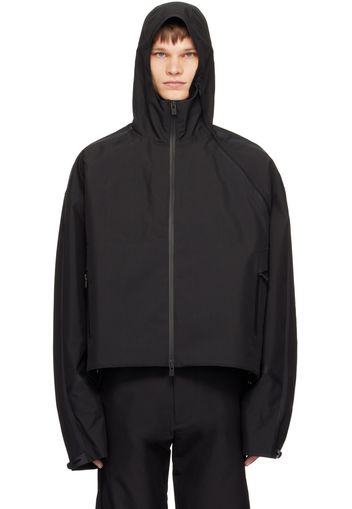 HELIOT EMIL Black Turing Technical Jacket