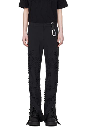 HELIOT EMIL Black Morphogens Trousers