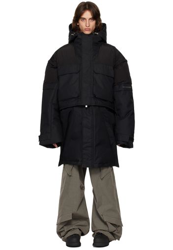 HELIOT EMIL Black Elementary Coat