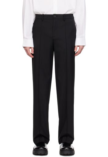 Helmut Lang Black Relaxed Trousers