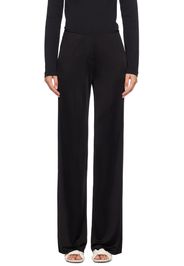 Helmut Lang Black Fluid Car Trousers