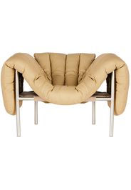HEM Beige Puffy Lounge Chair