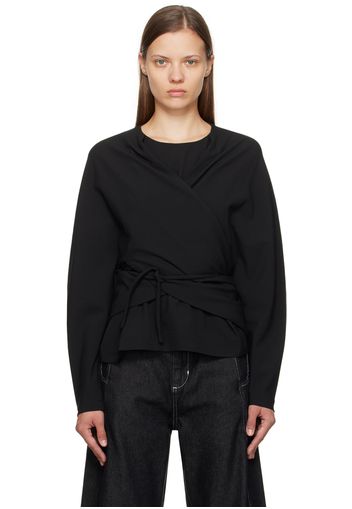 Henrik Vibskov Black Hazi Blouse