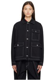 Henrik Vibskov Black Brandywine Denim Jacket