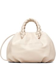 HEREU Off-White Bombon M Supple Shiny Bag
