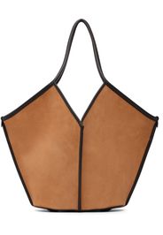 HEREU Tan Calella Suede Tote
