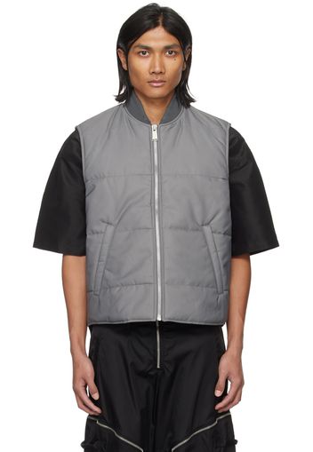 Heron Preston Gray Ex-Ray Vest