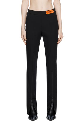 Heron Preston Black Zip Lounge Pants