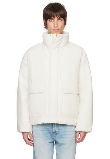 Hugo Off-White Taffeta Down Jacket