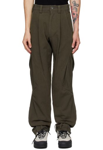 HYEIN SEO Brown Cotton Cargo Pants