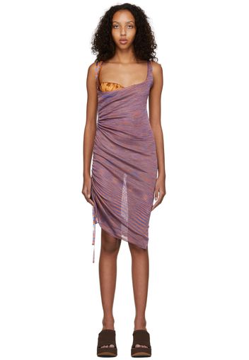 ISA BOULDER Multicolor Skin Asymmetrical Dress