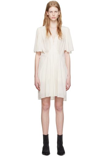 Isabel Marant Etoile White Edolia Mini Dress