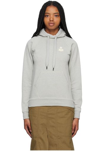 Isabel Marant Etoile Gray Malibu Hoodie