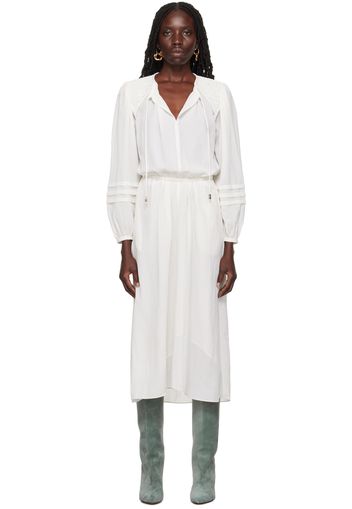 Isabel Marant Etoile Off-White Lydia Midi Dress