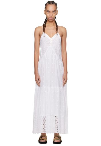 Isabel Marant Etoile White Sabba Maxi Dress