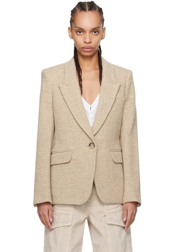 Isabel Marant Etoile Beige Kerstin Blazer