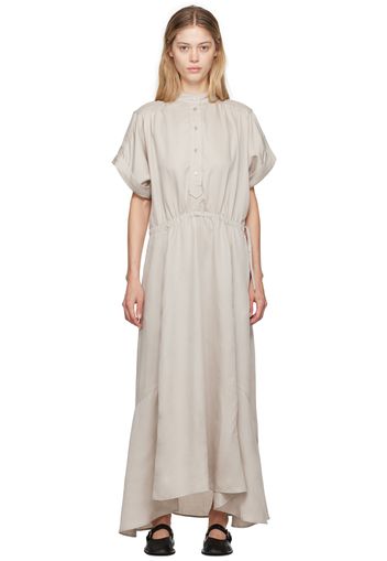 Isabel Marant Etoile Taupe Valencia Maxi Dress