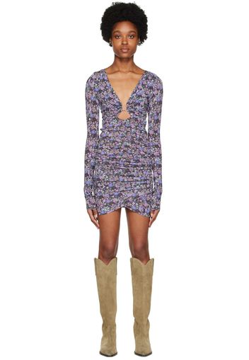 Isabel Marant Purple Jordana Minidress