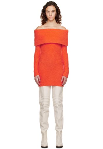 Isabel Marant Orange Aria Minidress