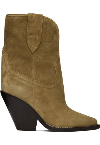 Isabel Marant Taupe Leyane Boots