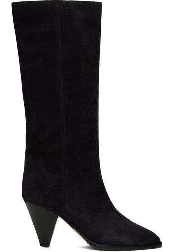 Isabel Marant Black Rouxy Boots