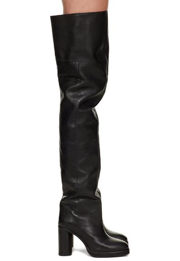 Isabel Marant Black Lurna Tall Boots