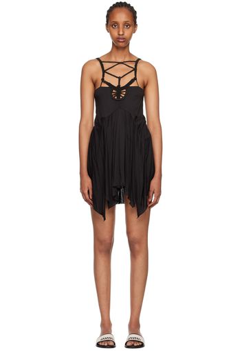 Isabel Marant Black Diana Minidress