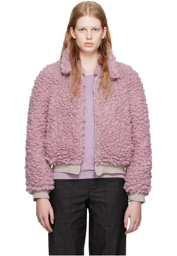 Isabel Marant Pink Salvia Bomber Jacket