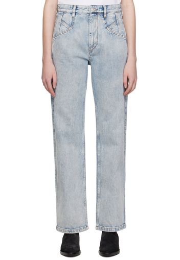 Isabel Marant Blue Nadege Jeans