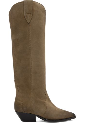 Isabel Marant Taupe Dunvee Boots