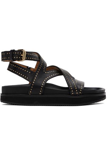 Isabel Marant Black Neryse Sandals