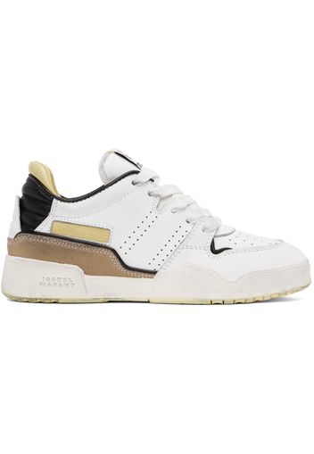 Isabel Marant White & Yellow Emree Sneakers