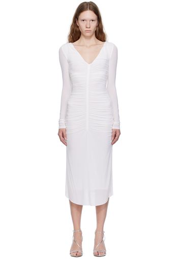 Isabel Marant White Laly Midi Dress