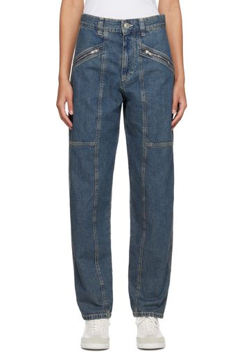 Isabel Marant Blue Fanny Jeans