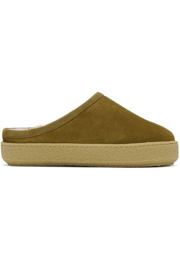 Isabel Marant Taupe Fozee Slippers