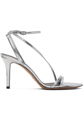 Isabel Marant Silver Snake Axee Sandals