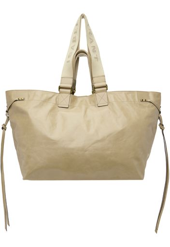 Isabel Marant Beige Wardy Leather Tote