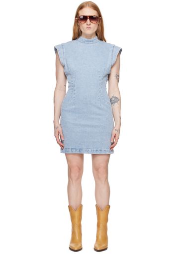 Isabel Marant Blue Nina Denim Minidress