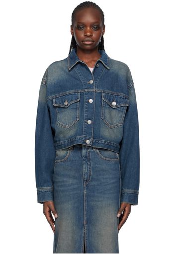 Isabel Marant Navy Tadia Denim Jacket