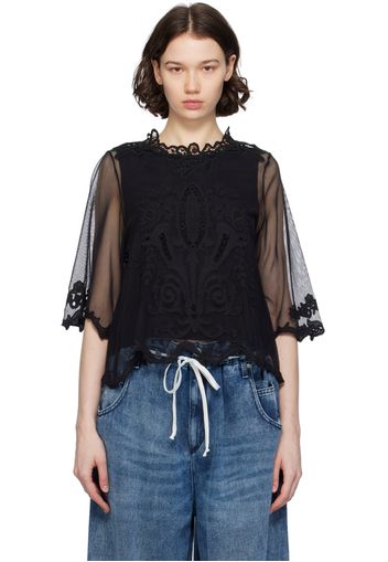 Isabel Marant Black Vera Blouse