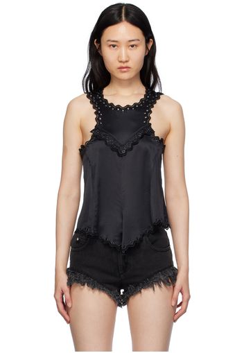 Isabel Marant Black Amaya Tank Top