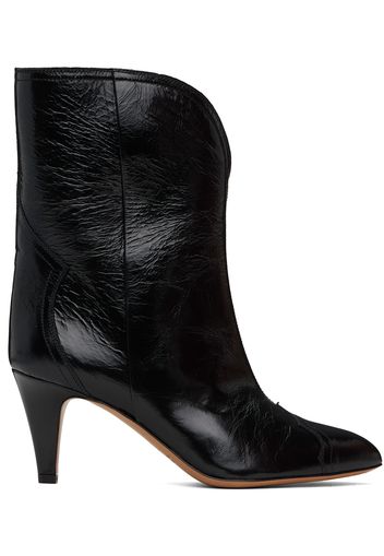 Isabel Marant Black Dytho Heeled Boots