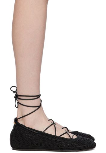 Isabel Marant Black Belna Ballerina Flats