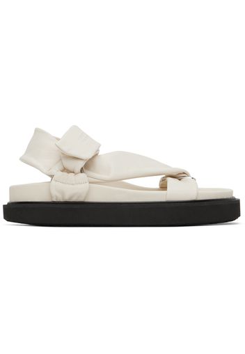 Isabel Marant White Naori Leather Sandals