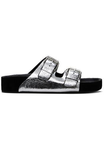 Isabel Marant Silver Lennyo Sandals