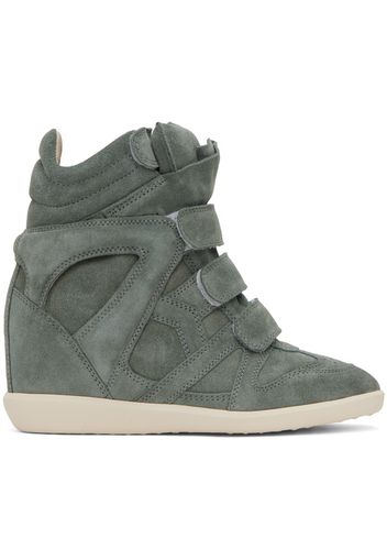 Isabel Marant Blue Suede Bekett Sneakers