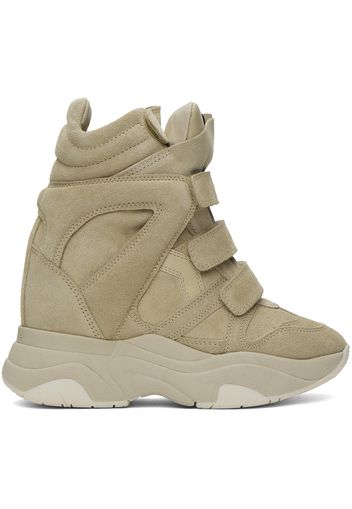 Isabel Marant Beige Balskee Sneakers